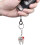 200 Pcs Keychain Key Ring Hang Tooth Shape Cute Dental Gift 3