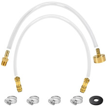 Hydraulic Steering Bleed Kit for Seastar Systems,Quick-Connect Leak-Proof Tool with Gaskets,for Outboard, Inboard