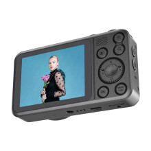 4K CCD Digital Camera 64MP Pixel 18X Zoom Photography Camera Selfie Camera Dual Camera 2.8//1.83 Inch IPS Screens A
