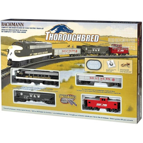 BACHMANN Bachmann Trains - Thoroughbred Ready To Run Electric Train Set - HO Scale