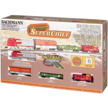 Bachmann Trains - Super Chief Ready To Run Electric Train Set - N Scale
