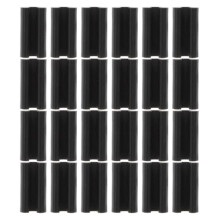200st Plast Diskbänk Rack Trådbumpers med 4,8mm Öppning Halkfria Benändkåpor för Kök Rack Skydd Trådbumper
