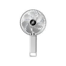 Portable Folding Handheld Fan 5-Speed Adjustable Wind Rechargeable Desktop Fan for Home Outdoor Travel A