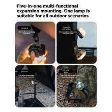ShineTrip Rechargeable LED Headlamp Multifunction LED Camping Hand Wave Sensor for Fishing Camping Outdoor C