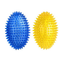 Multifunctional Rugby Toy Dog Football Teething Toy Puppy Toy Teeth Chewer Game compatible with Dog Football Toy Set of 2