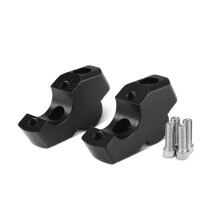 Elevador de Manillar de Aluminio CNC 3cm de Elevación y 2cm de Desplazamiento Trasero para para VOGE SR450X 2026-