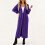Women's Thin Type Stylish Cable Knit Cardigan-Dark Grey XXL 9