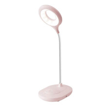 Lampe de bureau flexible pour enfants, lampe de lecture à lumière ambrée avec variateur tactile, col de cygne ajustable pour la nuit, s