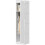 Witte kledingkast met kledingstang en soft-close deur. 2