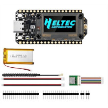 Heltec WiFi LoRa 32 V4-R8 Dev-Board ESP32-S3R8 SX1262 LoRa Node WiFi BLE with GPS Module and Battery for Meshtastic