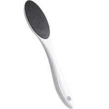 Ergonomisch geformter Hornhautstein für nasse und trockene Füße, freistehende Hornhautfeile, Doppelfußfeile mit grober und feiner