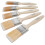 Hamilton Hamilton Fine Tip Flat Paint Brushes Decorating Set 5 Pack 6