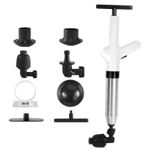 Toilettenpümpel, Hochdruck-Toilettenpümpel, Werkzeug zum Entstopfen Von Toilettenabflüssen, Schwerer Pümpel mit Manometer