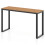 Buitenconsoletafel voor op het terras, 129 x 42 cm, WPC-blad 2