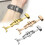 (Silver,16mm)Butterfly Buckle Watch Accessorie Double Buckle Stainless Steel Durable Tool 6