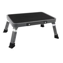 Folding Step Stool, Adjustable Step Stool with Non-Slip Platform, 330 Lbs Capacity, Step Ladder for Adults in Kitchen
