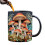 3D Magic Mushrooms Mug Ceramic  3D Fun Space Design Mugs Offices Multi-Purpose Drink Cup for Home Office Dorm A 6