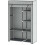Light Grey Fabric Wardrobe with 6 Shelves and Clothes Rail 2