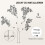 Black Wall Mounted Coat Rack with Tree Design and Bird Hooks 8
