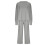 Women's two-piece tracksuit set: loose-fitting knit-Blue L 8