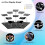 10 Tier Acrylic Display Stand, Acrylic Riser Display Stand Perfume Holder, Riser Display Shelf Multilevel Stands 4