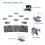 10 Tier Acrylic Display Stand, Acrylic Riser Display Stand Perfume Holder, Riser Display Shelf Multilevel Stands 8