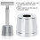 Safety  Stand/Base Aluminum Alloy Regular  Holder ( Not Included) Silver 4