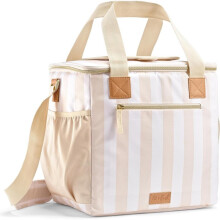 Fit & Fresh, 24-Can Soft Cooler Bag Insulated Leak-Resistant, Portable Soft Cooler, Large Cooler, Soft Sided Cooler Bag