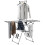 Stainless Steel Foldable Drying Rack with Adjustable Wings Shoe Holder Silver 1