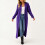 Women's Thin Type Stylish Cable Knit Cardigan with-Navy Blue M 10