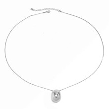 Modny naszyjnik z wisiorkiem w kształcie łezki przecinek Elegancki naszyjnik z wisiorkiem w kształcie kropli wody, ideal