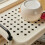 Drain Cup Holder Entrance Storage Rack Space Saving Storage Rack Double Cup Holder 2
