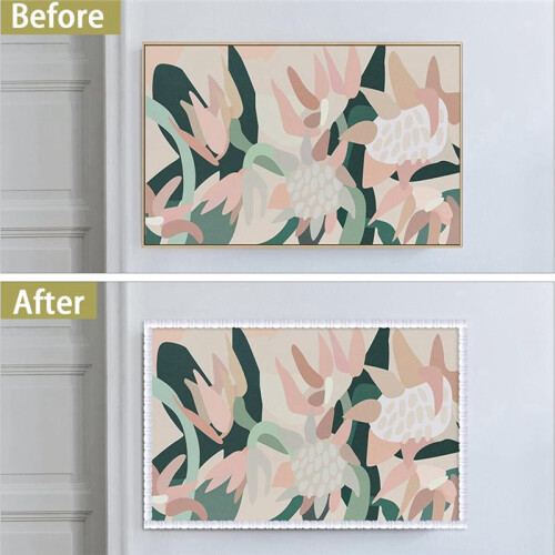 Moldura Adesiva de 0,4 Polegadas X 118 Polegadas com Contas e Rolo - Fácil de Pintar, Moldura Flexível para Artesanato DIY para Moldura de Espelho, 1