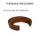 Suitable for E61 Series Coffee Machine Accessories Brewing  Walnut Solid Wood Anti-Scalding Ring Heat Shield 8