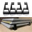 4Pcs Game Console Horizontal Holder Bracket Cooling Feet for  PS4 Game Console 7