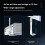 COOLMOON Aluminum GPU Brace Adjustable  Card GPU Holder for Vertical GPU in PC Case Universal White 7