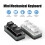 3 Keys Macro Programming  Keyboard for Photoshop Gaming Hotswap Programming Keypad Copy Paste Macropad Black Type B 4