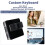 Custom  Keyboard 2 Key RGB Macro OSU Keypad Programmable Mechanical Keyboard for Gaming Working, Black Type A 4