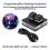 Custom  Keyboard 2 Key RGB Macro OSU Keypad Programmable Mechanical Keyboard for Gaming Working, Black Type A 5