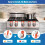 Gas Stove Knob Lock, Stove Knob Locks Proof Oven Knobs Covers Lock 5 Pack 7