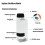 Children's Handheld Microscope, Portable Microscope for Primary and Secondary School Students White 6