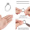 2X Ring Size Measuring Tool Set, Ring Mandrel Ring Sizer Gauge, Ring Sizing Stick and Ring Gauge 7