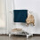 Height Adjustable Rolling Clothes Rack with Lower Shelf White 4