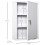 Armoire à pharmacie verrouillable Kleankin, 3 compartiments, blanche 5