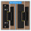 2 Pack Ultra-Thin Hidden Door Hinges, Adjustable Concealed Hinges, Silent Smooth 110 Opening Hinges 7