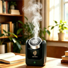 Rotational Electric Incense Burner Bakhoor Aroma Diffuser Oplaadbare Wierookhouder voor Auto Thuis