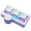 Hot-Swappable  Gaming Keyboard RGB Type-C Wired Portable Multi-Combination/Multimedia Game   White 2