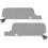 Car Sun Visor Assembly Sun Blocking with Mirror for   E120 E130 2001-2007 Ninth Generation LHD 2