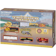 Bachmann Trains - Thunder Valley Ready To Run Electric Train Set - N Scale Multi ,Medium