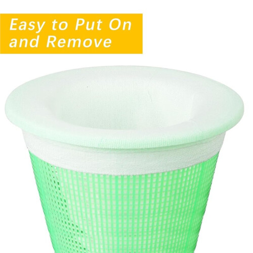 45er-Pack Poolfilter-Socken, Geeignet für Skimmerkörbe, Wiederverwendbare Pool-Skimmersocken, Geeignet für Boden- oder Poolfilter 1